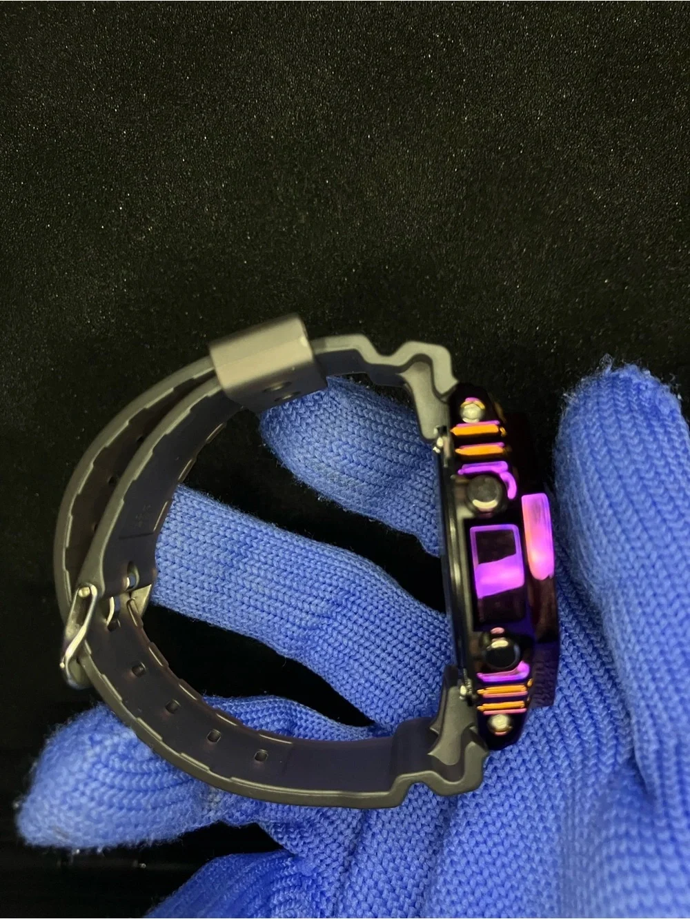 Custom G Shock Purple Galaxy GM2100